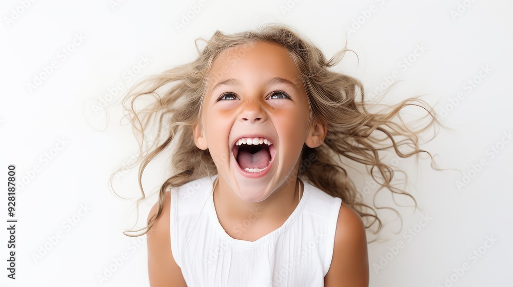 giggle person smiling white background giggle person smiling white background