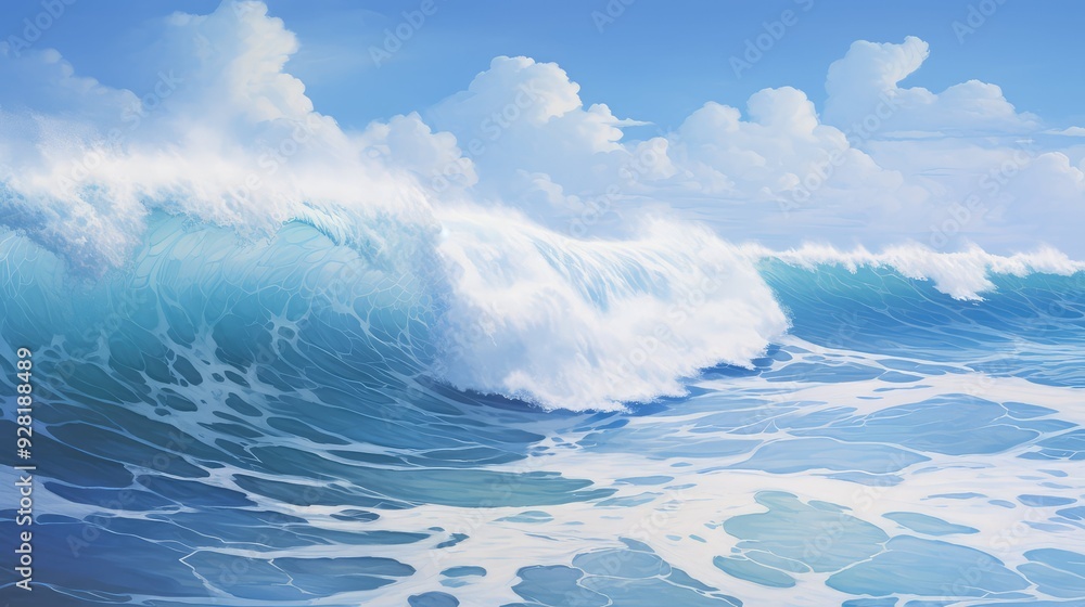 Fototapeta premium shore surface water