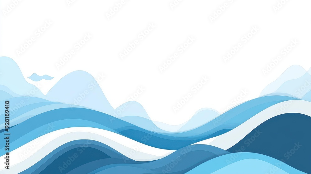Discover a vibrant vector banner in light blue waves, perfect for modern designs with a playful touch. Editable and versatile. Discover a vibrant vector banner in light blue waves, perfect for modern designs with a playful touch. Editable and versatile.