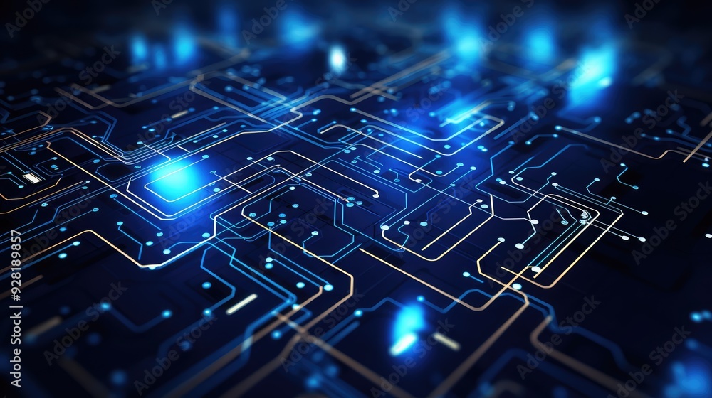 s blue circuit background s blue circuit background