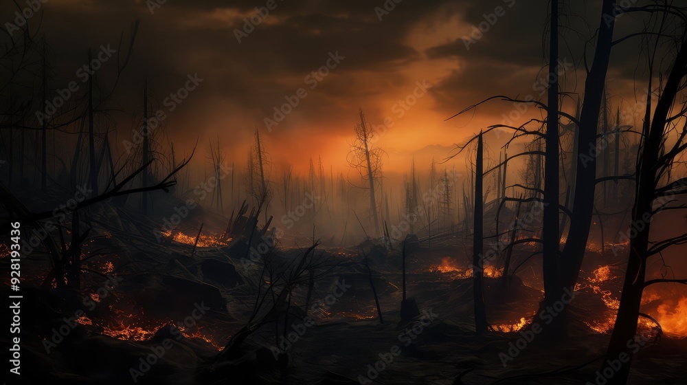charred smokey fire charred smokey fire