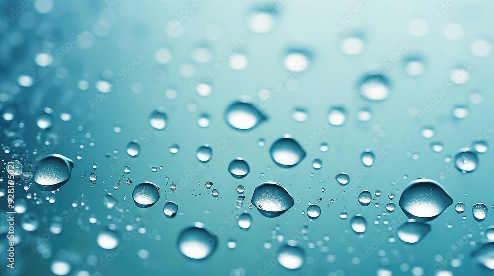 water droplets on glass water droplets on glass