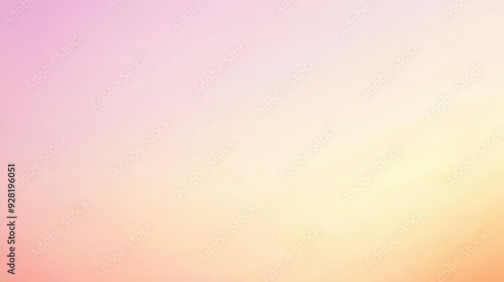 Gradient Background, Seamless Blend of Pastel Colors, Lemon Yellow and Light Peach Gradient Gradient Background, Seamless Blend of Pastel Colors, Lemon Yellow and Light Peach Gradient