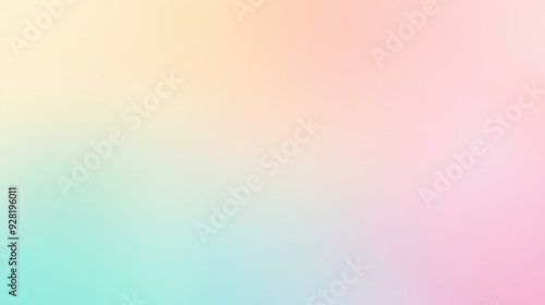 Gradient Background, seafoam green blending with pale peach gradient