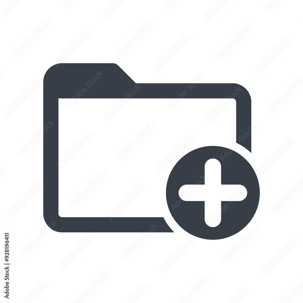 new folder icon design vector template new folder icon design vector template
