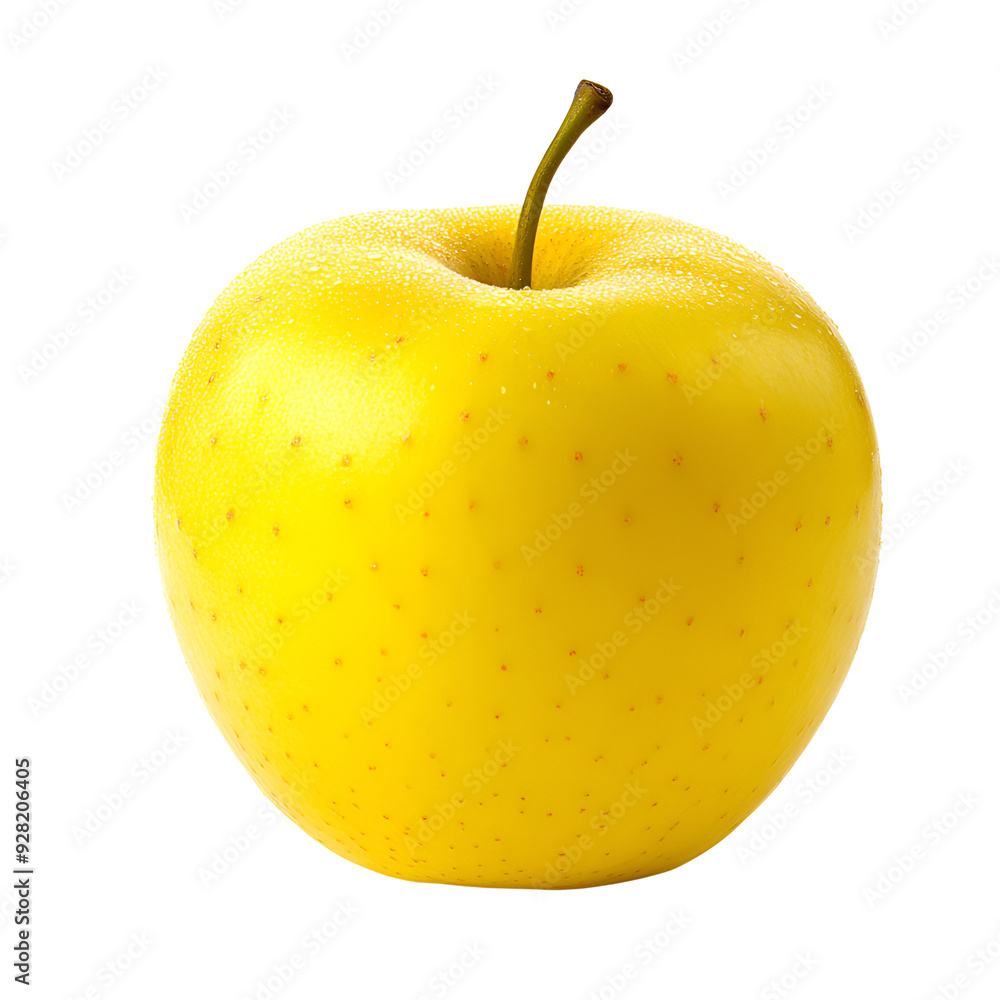 yellow apple isolated on transparent background yellow apple isolated on transparent background