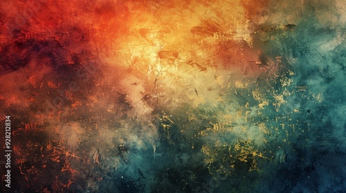 A captivating abstract background with layered textures and rich colors.