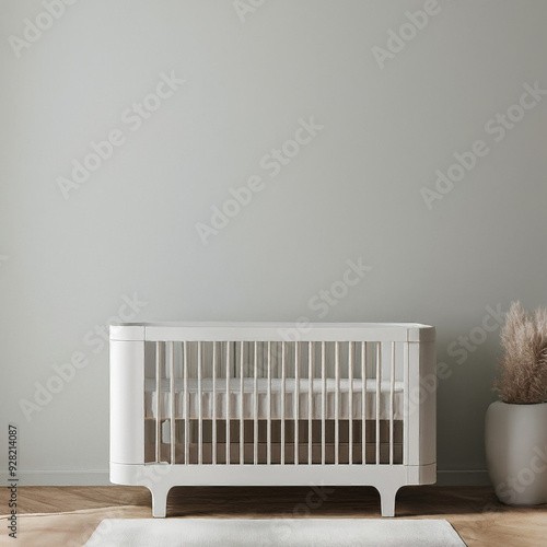 Wallpaper Mural interior of nursery, baby care room interior  Torontodigital.ca