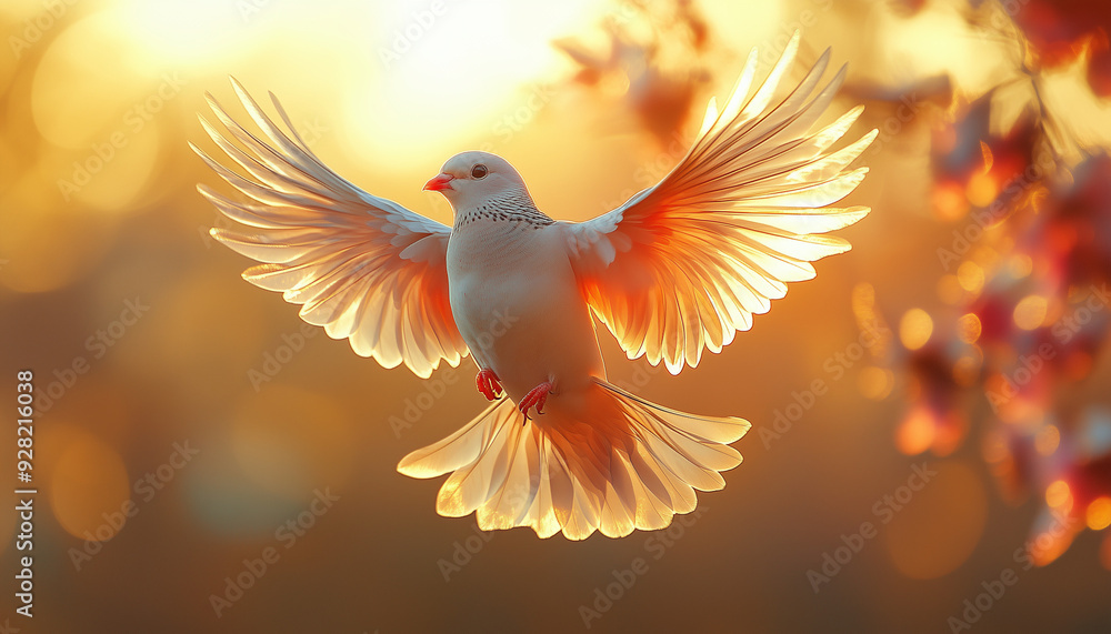 Envision each thought as a passing bird flying away into the distance Envision each thought as a passing bird flying away into the distance