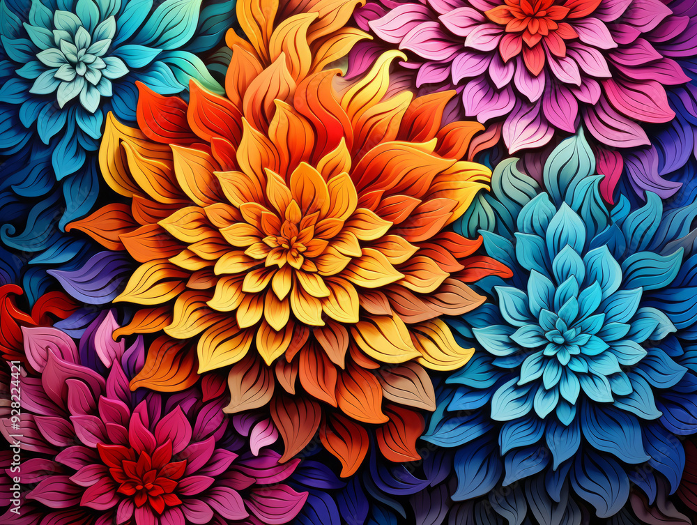 Amazing Pattern intricate details colorful motifs abstract Amazing Pattern intricate details colorful motifs abstract