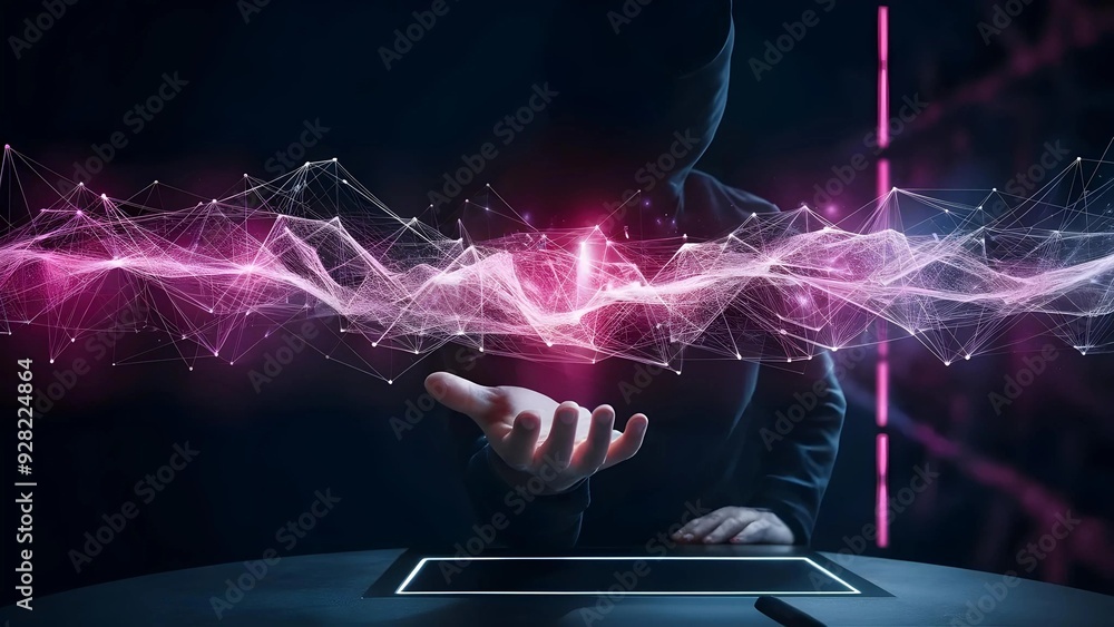 Digital Network in Hand Digital Network in Hand
