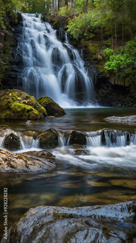 waterfall in the forest