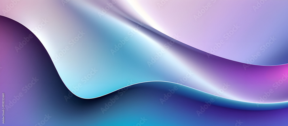 Obraz premium abstract blue wave background