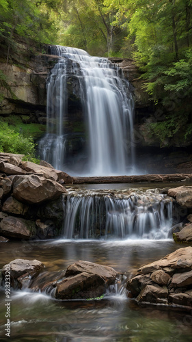 waterfall in the forest