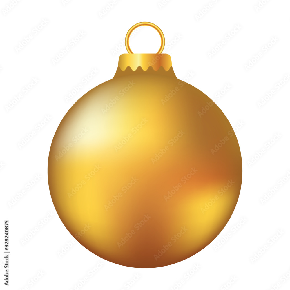 christmas ball ornament illustration on white background christmas ball ornament illustration on white background