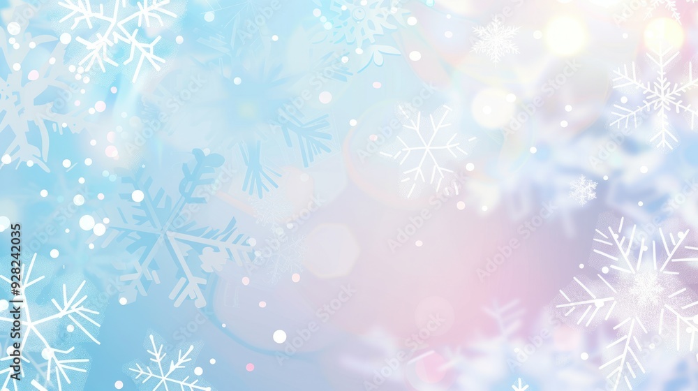 Winter Wonderland: A Delicate Snowfall Winter Wonderland: A Delicate Snowfall