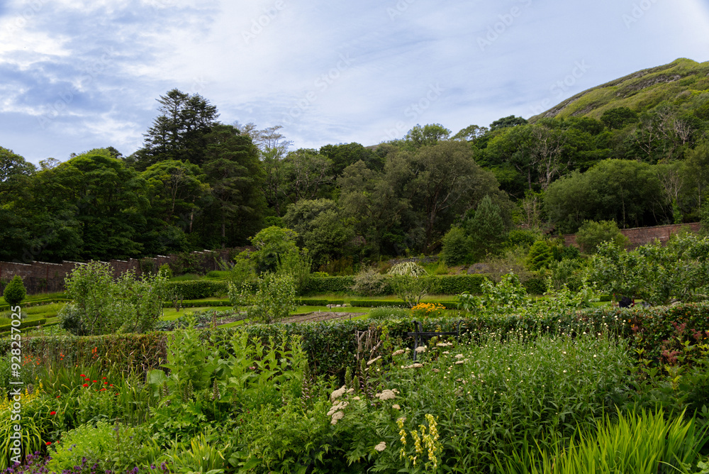 Ireland - Kylemore Abbey Gardens