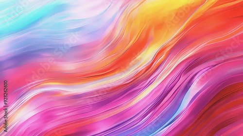 Wallpaper Mural A vibrant, abstract swirl of colors creating a dynamic visual flow. Torontodigital.ca