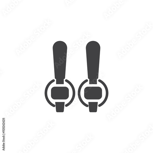 Beer tap vector icon