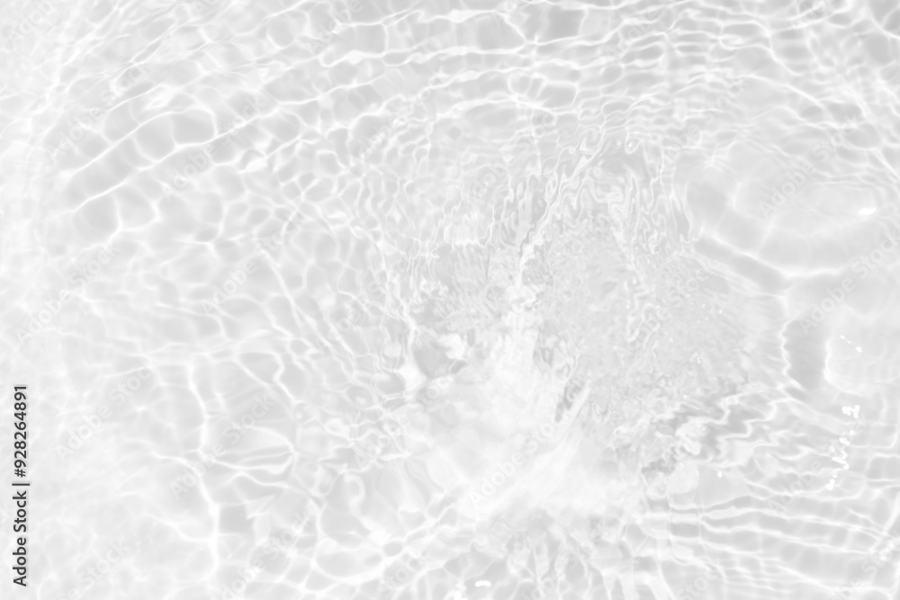 White water with ripples on the surface. Defocus blurred transparent white colored clear calm water surface texture with splashes and bubbles. Water waves with shining pattern texture background. White water with ripples on the surface. Defocus blurred transparent white colored clear calm water surface texture with splashes and bubbles. Water waves with shining pattern texture background.