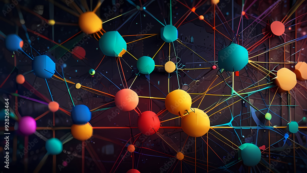 abstract background that represents the interconnectedness of ideas abstract background that represents the interconnectedness of ideas