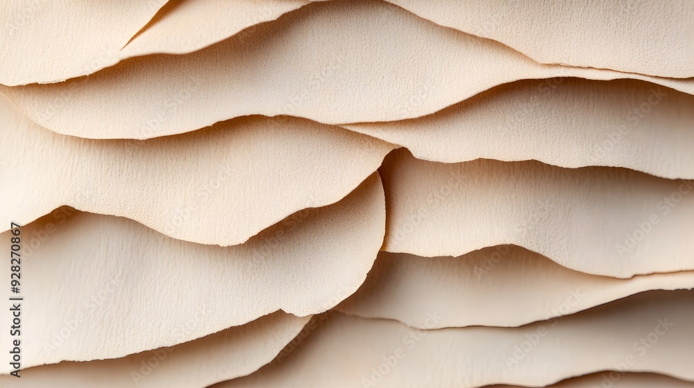 Focused shot of paperbark tree, showcasing the peeling fibrous layers, beige bark revealing underlying textures Focused shot of paperbark tree, showcasing the peeling fibrous layers, beige bark revealing underlying textures