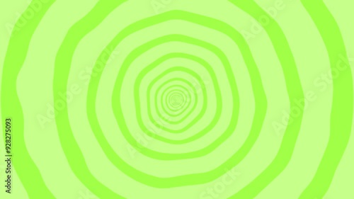 Green Trippy Effect Loop Background