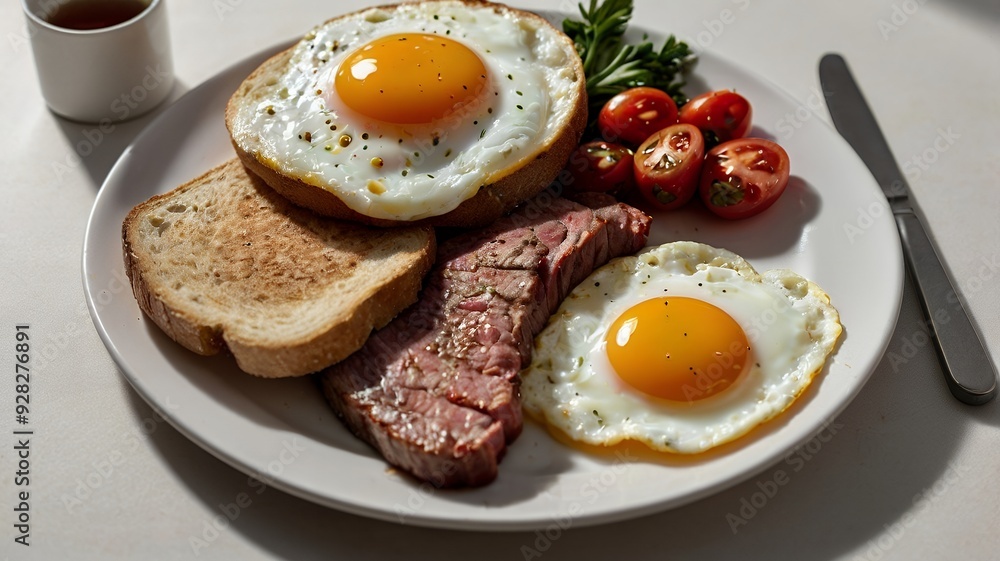 fried eggs and bacon fried eggs and bacon