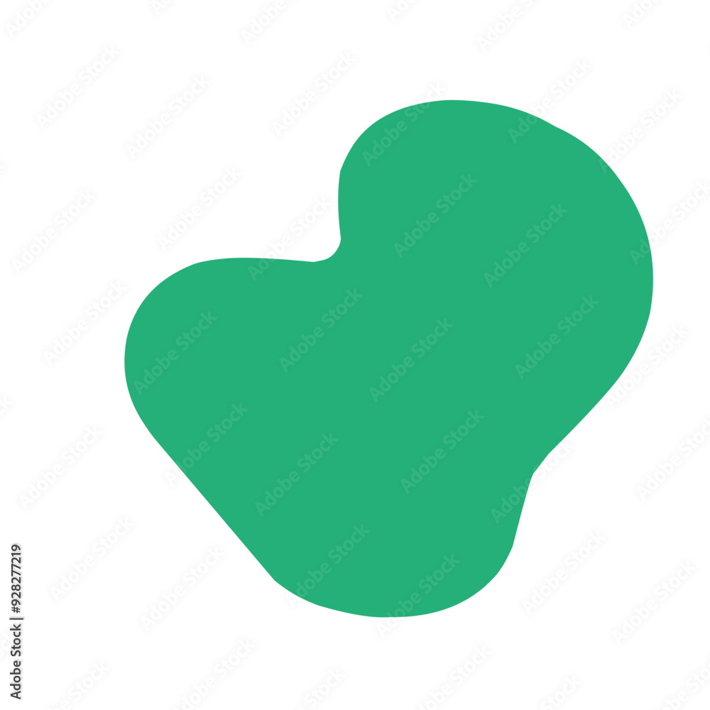 Green Abstract Blobs Green Abstract Blobs