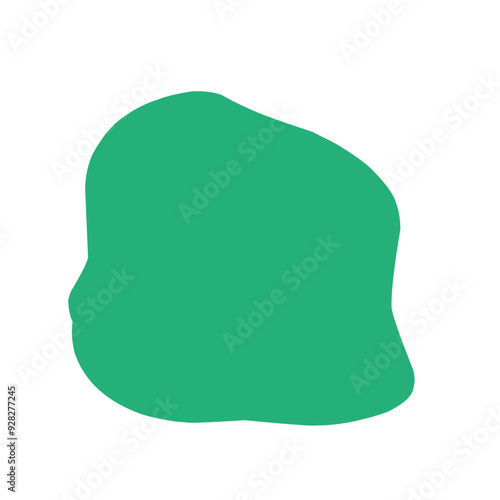 Green Abstract Blobs