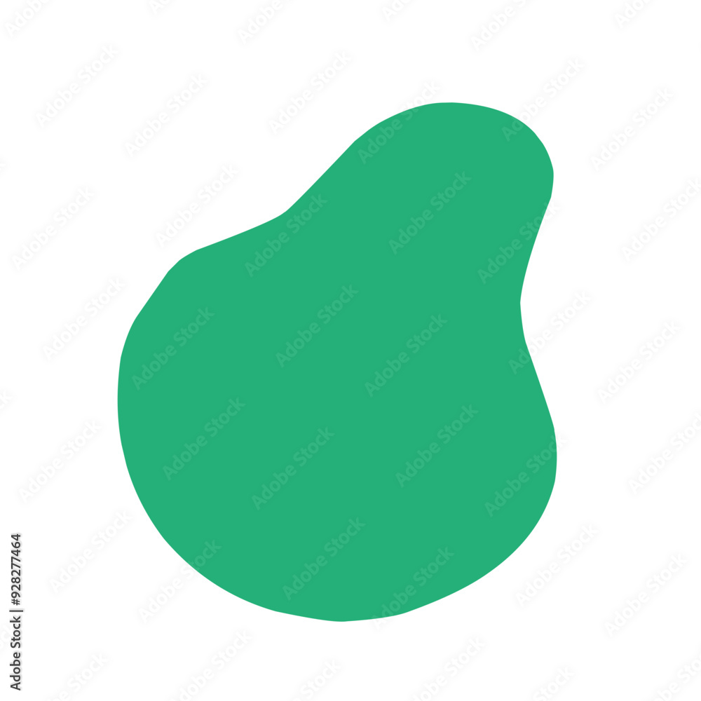 Green Abstract Blobs Green Abstract Blobs