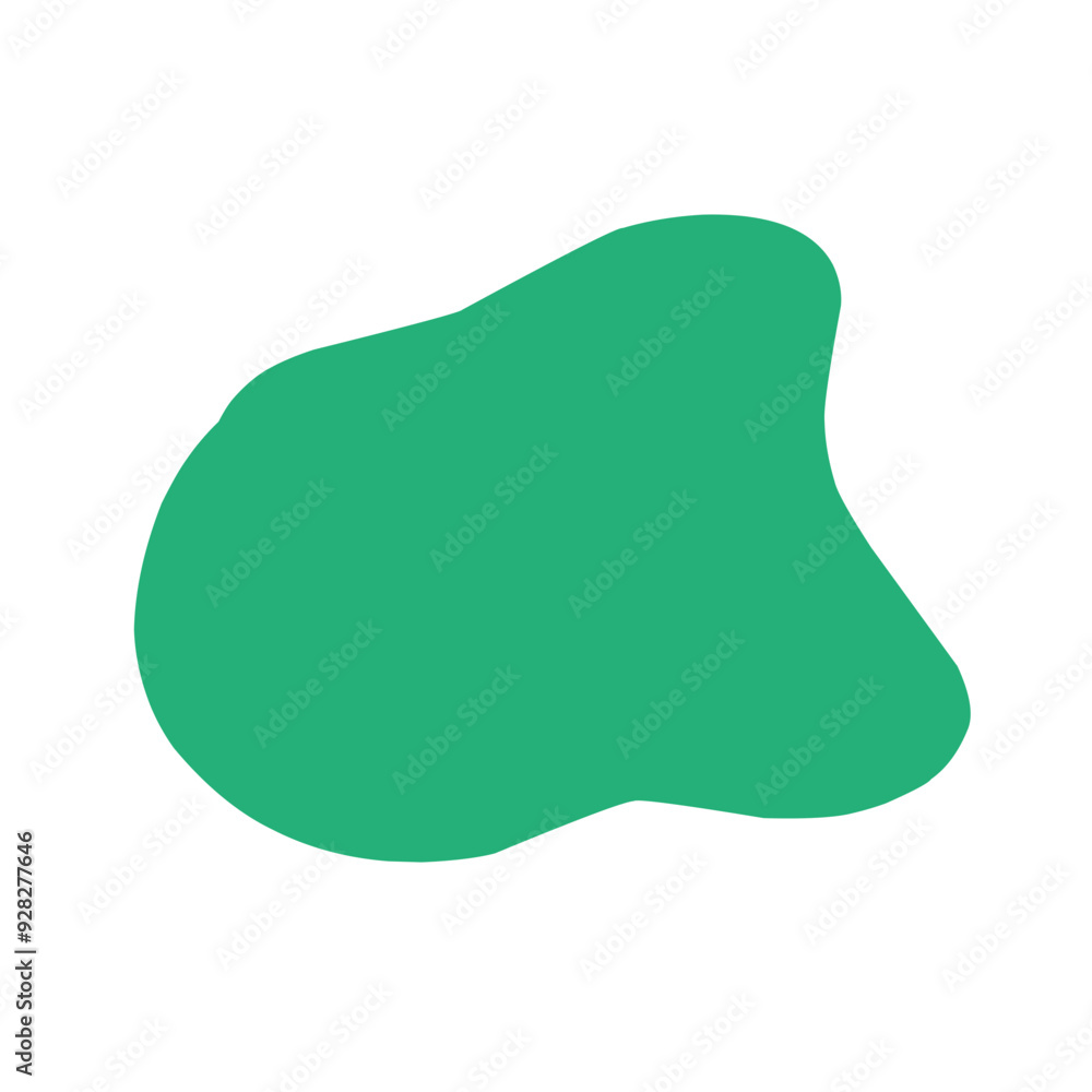 Green Abstract Blobs Green Abstract Blobs
