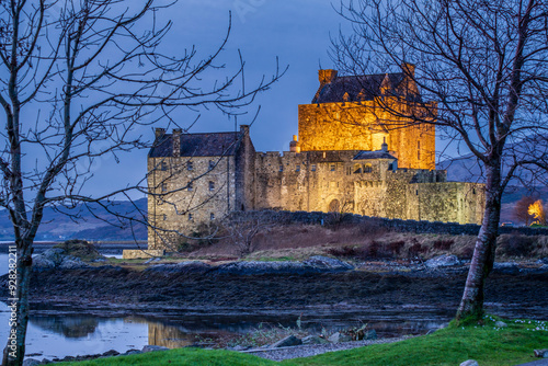 Eilean Donan Castle, 13th century, Kyle of Lochalsh, Highlands, Scotland, United Kingdom photo