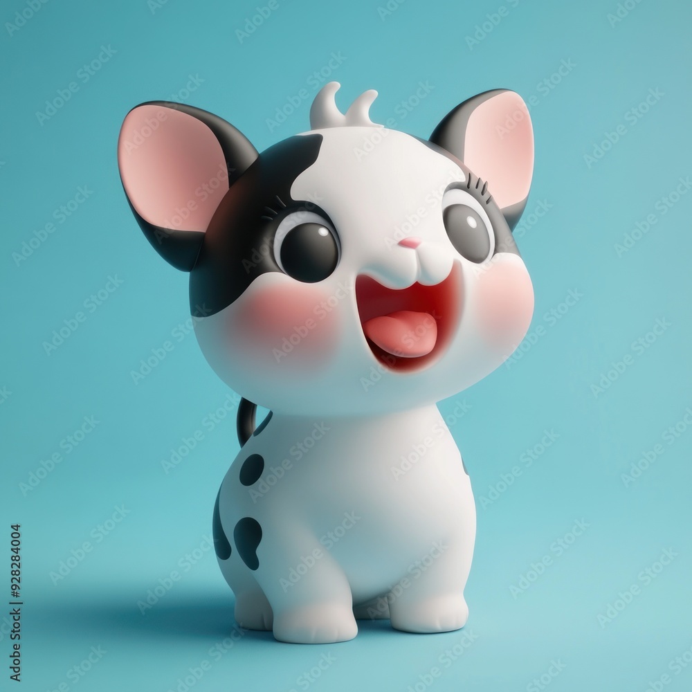 A cute cartoon cat character with a joyful expression and a playful design. A cute cartoon cat character with a joyful expression and a playful design.
