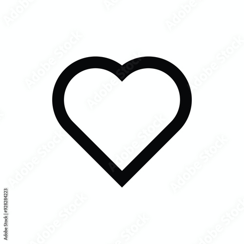 Heart, Love symbol, Heart vector, symbol, icon, illustration design, Love heart design. 