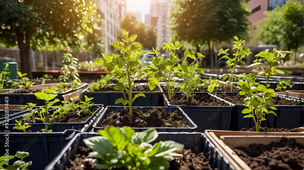 Illustrate ecofriendly practices such as rec Illustrate ecofriendly practices such as rec