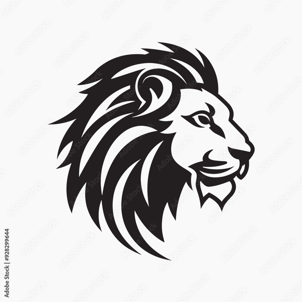Majestic lion head logo Majestic lion head logo