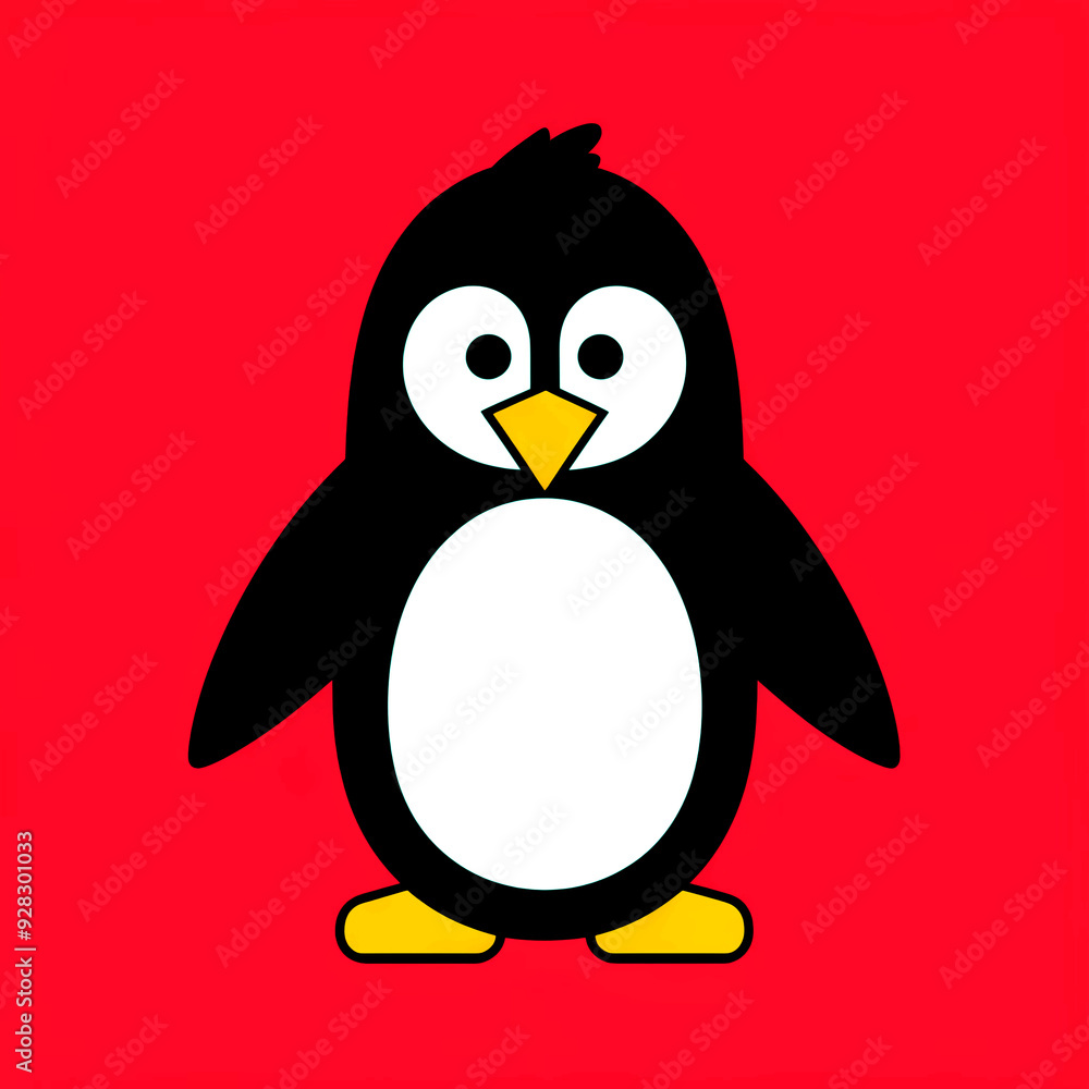 Obraz premium penguin cartoon