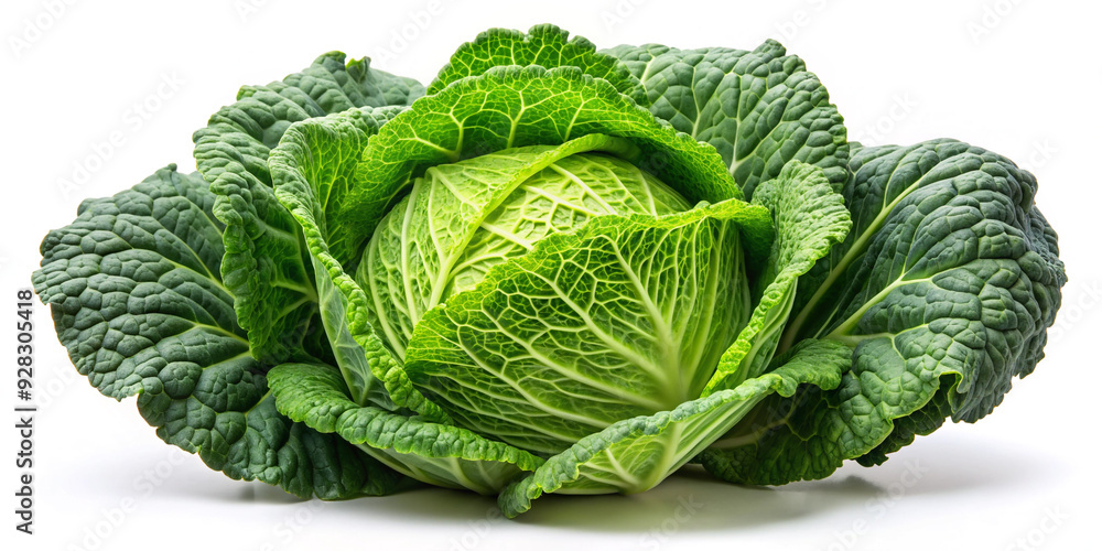 Cabbage Isolated on White Background (Full Depth of Field 3) Cabbage Isolated on White Background (Full Depth of Field 3)