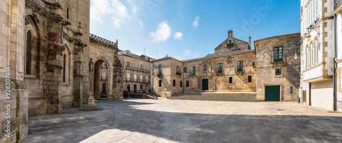 Photos Plaza de Santa Maria in the monumental city of Lugo, Galicia.