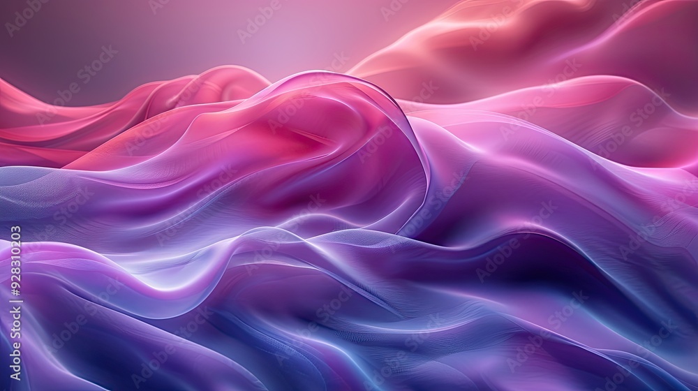 Obraz premium wallpaper features an abstract purple background