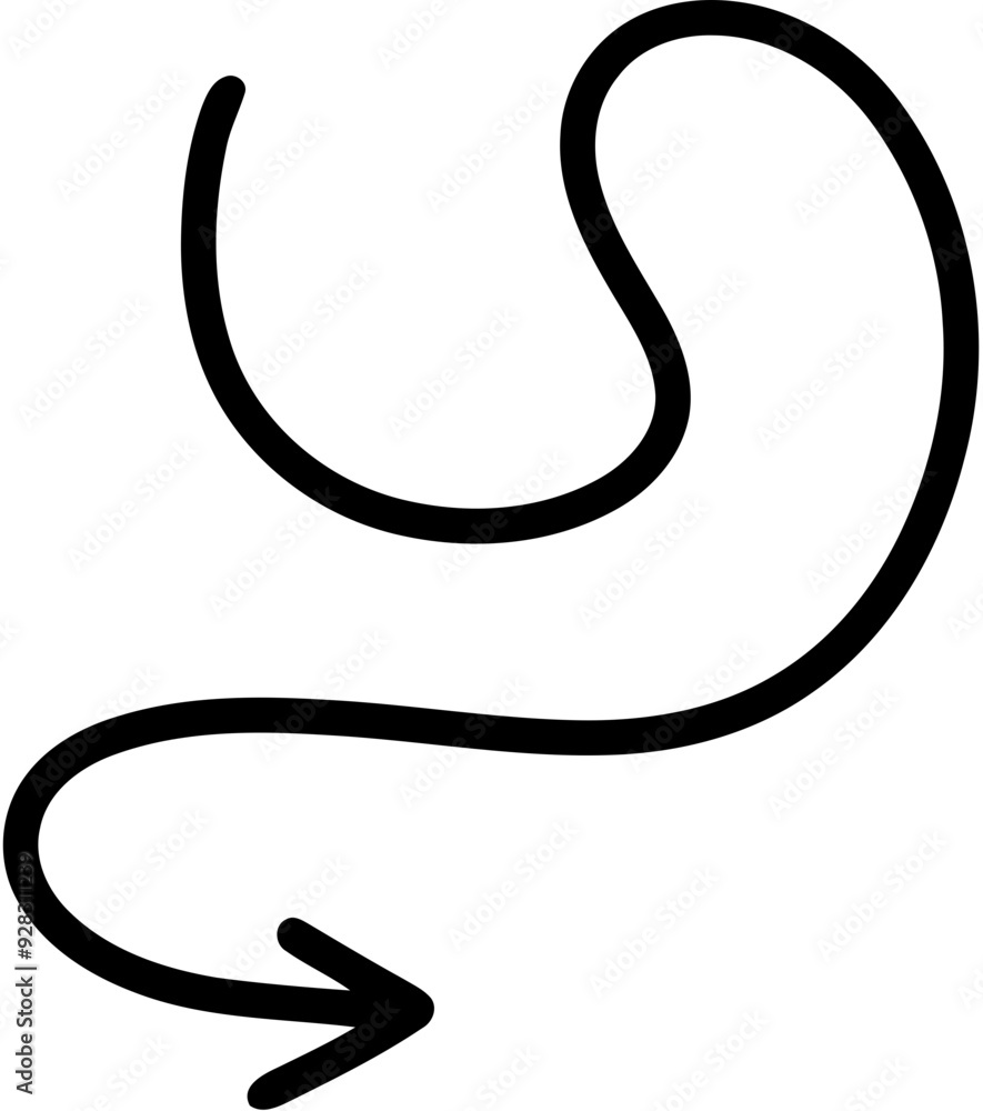 Hand Drawn Arrow Aesthetic Hand Drawn Arrow Aesthetic