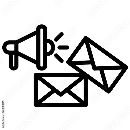 Direct Mail Marketing Icon