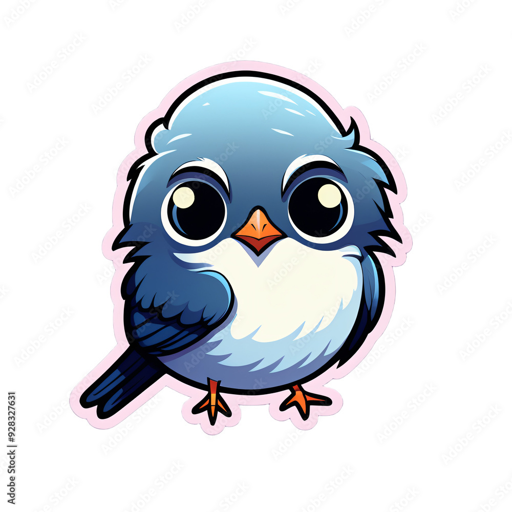 Beautiful cartoon sticker concept background Beautiful cartoon sticker concept background