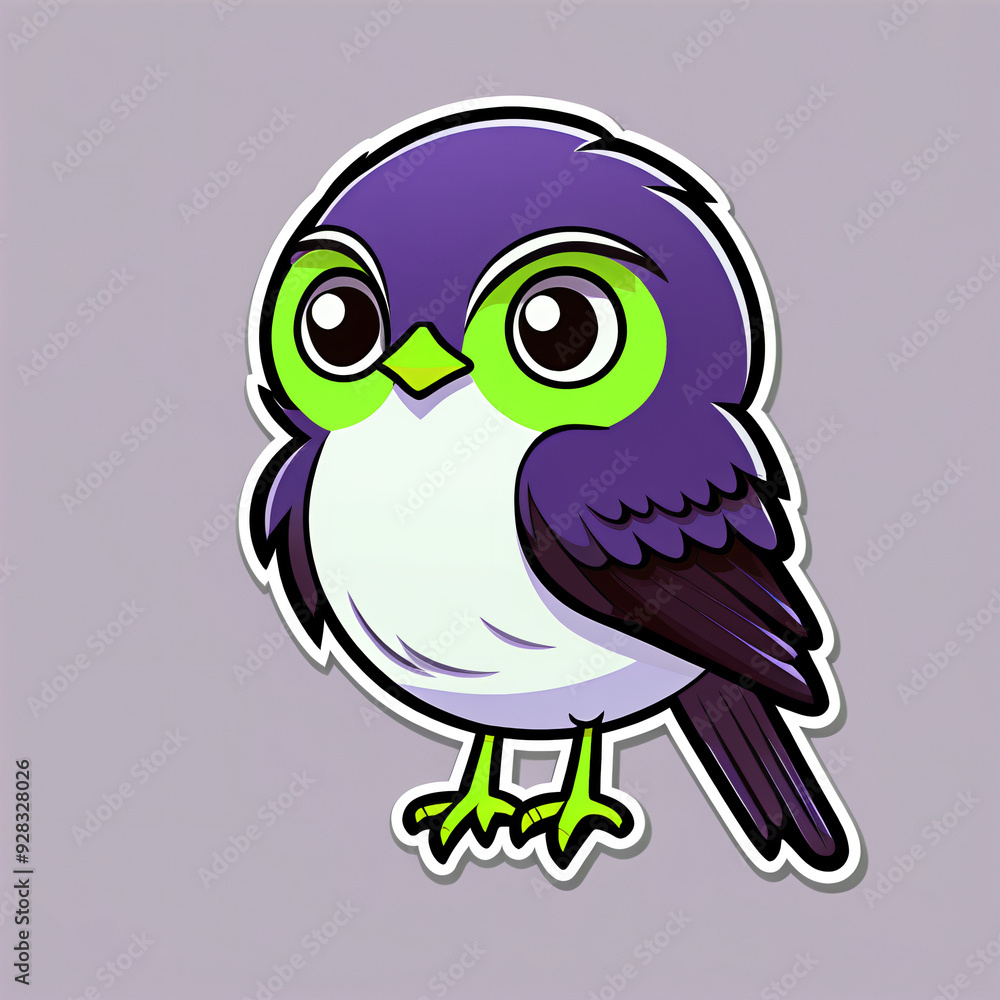 Beautiful cartoon sticker concept background Beautiful cartoon sticker concept background