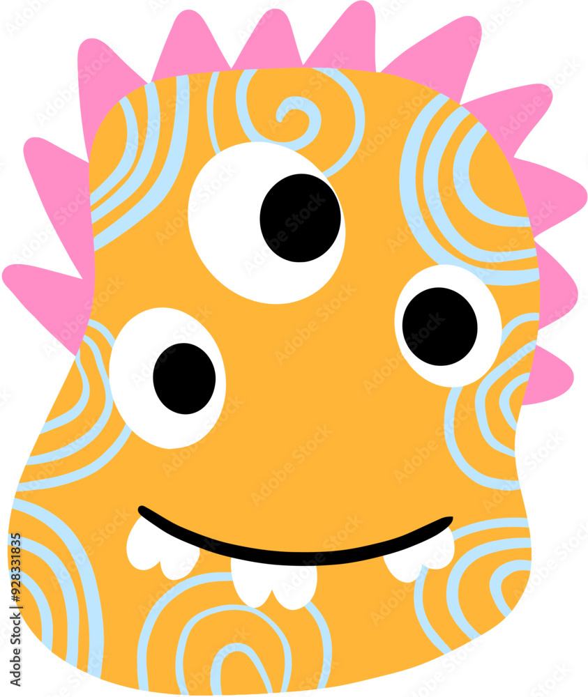 Cute Doodle Alien Monster Cartoon Cute Doodle Alien Monster Cartoon