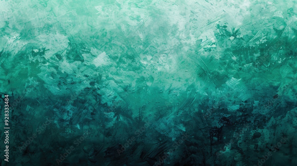 Obraz premium Abstract green grunge background, rough green grunge backdrop