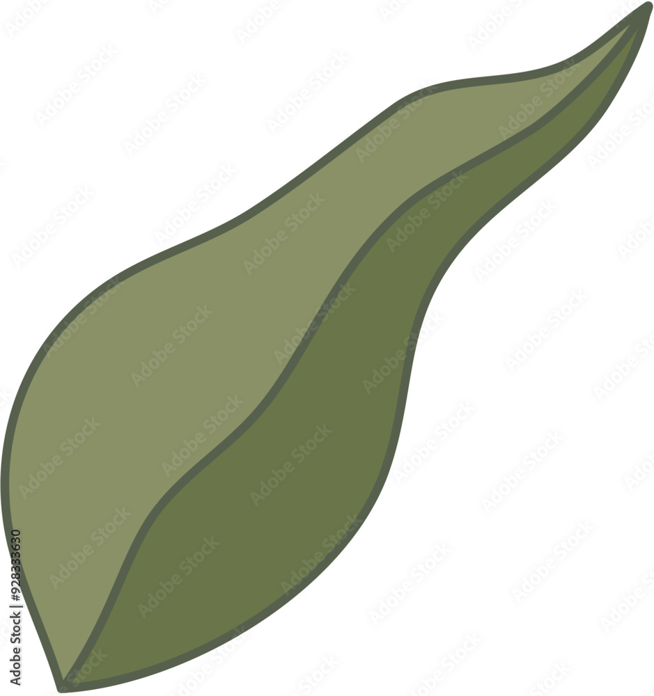 Simple Leaf Illustration Simple Leaf Illustration