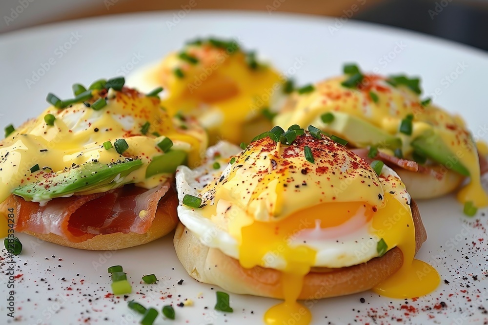 Avocado Eggs Benedict Avocado Eggs Benedict