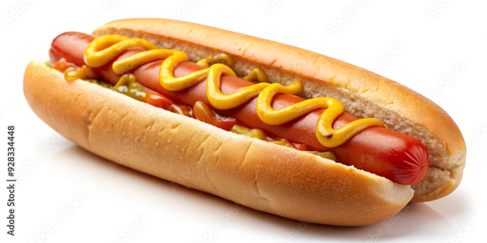 Hot Dog Isolated on White Background - Clipping Path (2) Hot Dog Isolated on White Background - Clipping Path (2)